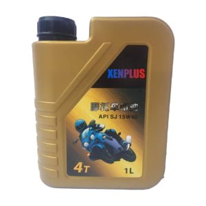 XENPLUS API SJ 15W-40 Motorcycle Oil 1L - Premium 4T Engine Protection for Scooters & Motorcycles