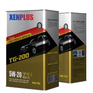 XENPLUS TG-200 API SP Ester Full Synthetic Engine Oil SAE 5W-20 5W-30 5W-40 10W-30 10W-40 Lubricant for Luxury Cars