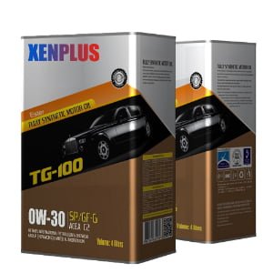 XENPLUS TG-100 API SP Ester Full Synthetic Motor Oil SAE 0W-20 0W-30 0W-40 5W-30 5W-40 High Performance Engine Lubricant